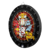 Metal Maneki Dartscheibe (Vorderseite rechts)