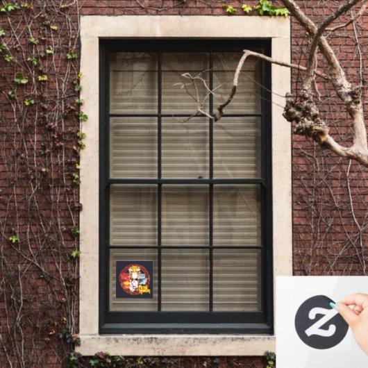 Metal Maneki Fensteraufkleber (Fenster Zuhause)