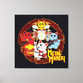 Metal Maneki Leinwanddruck (Vorderseite)