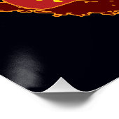 Metal Maneki Poster (Ecke)