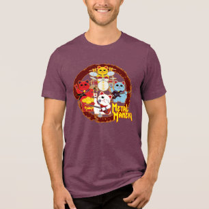 Metal Maneki Tri-Blend Shirt