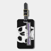Metal Mastication Luggage Tag Gepäckanhänger (Vorderseite vertikal)