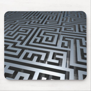 Metal Maze Mousepad