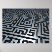 Metal Maze Poster (Vorne)