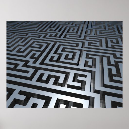 Metal Maze Poster (Vorne)