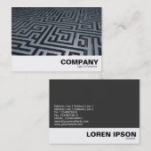 Metal Maze Visitenkarte (Vorne/Hinten)