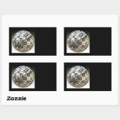Metal Mirror Ball Stickers (Blatt)