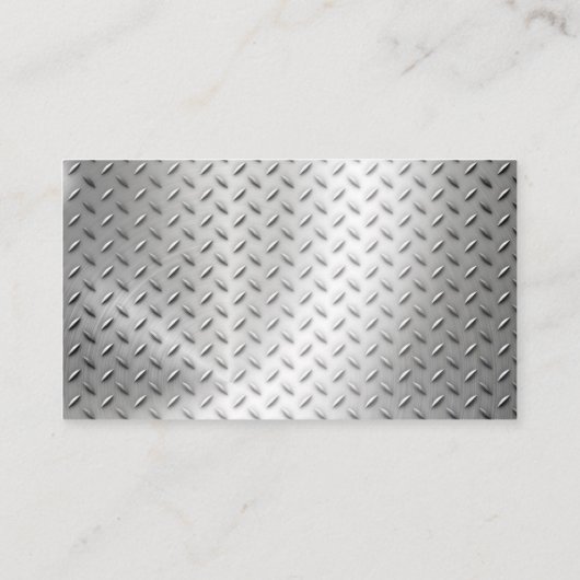 Metal Moderne Berufliche Visitenkarte (Rückseite)