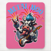    Metal Moo-d – Rockin' Cow with a Guitar Mousepad (Vorne)