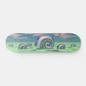 Metal-Muscheln - 02 - Retro Skateboard (Horizontal)