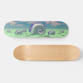 Metal-Muscheln - 02 - Retro Skateboard (Horizontal)