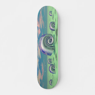 Metal-Muscheln - 02 - Retro Skateboard
