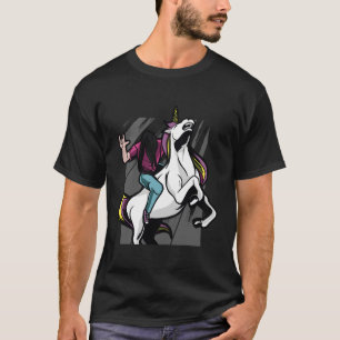 Metal Music Typ Reiten auf der sonnigen Grafik T-Shirt