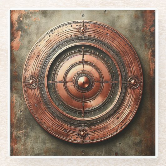 metal object glasuntersetzer (Vorderseite)