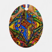 Metal Oval Ornament (Vorderseite)