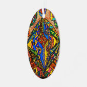 Metal Oval Ornament (Vorderseite links)