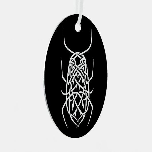 Metal Oval Ornament (Vorderseite Rechts)