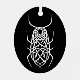 Metal Oval Ornament Aus Metall