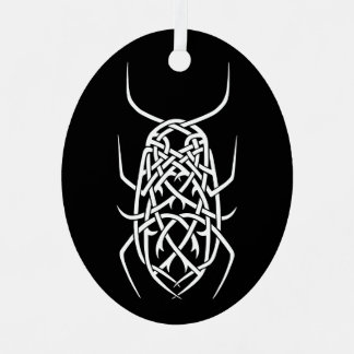 Metal Oval Ornament Aus Metall