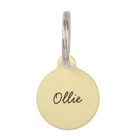 Metal-Personalisiert-minimalistischer Pet-Hund ode Haustiermarke