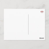 Metal-Pilze : Geometrie-Kunst : Postkarte (Rückseite)