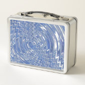 Metal Psychedelic Blue Lunchbox (Rückseite)