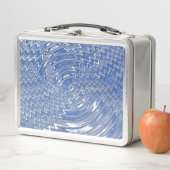 Metal Psychedelic Blue Lunchbox (Beispiel)