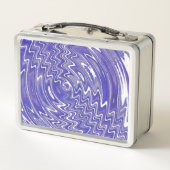Metal Psychedelic lila Lunchbox (Rückseite)
