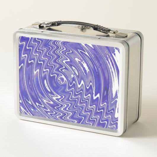 Metal Psychedelic lila Lunchbox (Rückseite)
