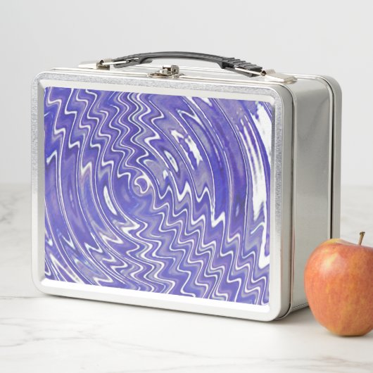 Metal Psychedelic lila Lunchbox (Beispiel)