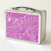 Metal Psychedelic Magenta Lunchbox (Rückseite)
