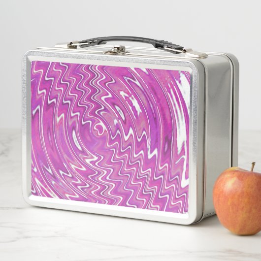 Metal Psychedelic Magenta Lunchbox (Beispiel)