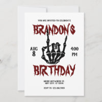 Metal Rock Birthday