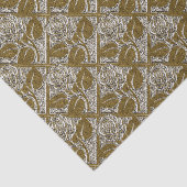 Metal-Rose-01-Silver Gold-Tissue Seidenpapier (Ausschnitt)