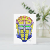 Metal Rush Postkarte (Stehend Vorderseite)