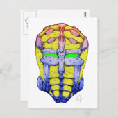 Metal Rush Postkarte (Vorne/Hinten)