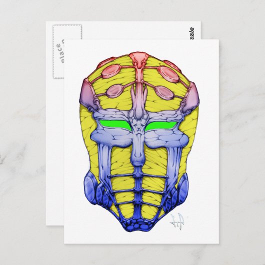 Metal Rush Postkarte (Vorne/Hinten)