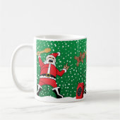 Metal Santa Kaffeetasse (Links)