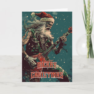 Metal Santa Karte