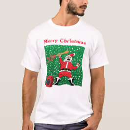 Metal Santa (Schriftart 1 von 2) T-Shirt