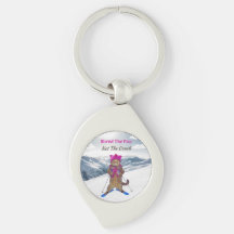 Metal-Schlüsselanhänger, Schredderei der Pow-Ski-K