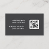 Metal Shine Visitenkarte (Rückseite)