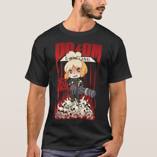 Metal Slayer Crossing Classic T-Shirt (Vorderseite)