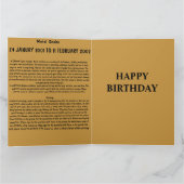 METAL SNAKE BIRTHDAY KARTE (Innenseite)