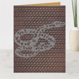 METAL SNAKE BIRTHDAY KARTE