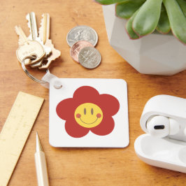  Metal Square Keychain Schlüsselanhänger