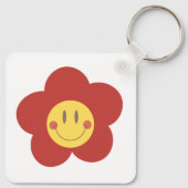  Metal Square Keychain Schlüsselanhänger (Rückseite)