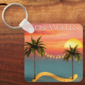 Metal Square Keychain Schlüsselanhänger (Vorderseite)