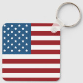  Metal Square Keychain Schlüsselanhänger (Rückseite)