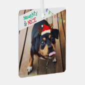 Metal Square Ornament Aus Metall (Vorderseite Rechts)